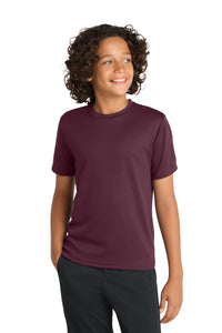 Sport-Tek Youth PosiCharge RacerMesh Tee - Maroon