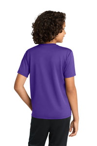 Sport-Tek Youth PosiCharge RacerMesh Tee - Purple Back