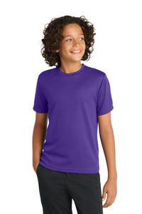 Sport-Tek Youth PosiCharge RacerMesh Tee - Purple