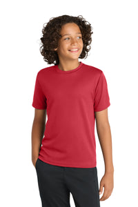 Sport-Tek Youth PosiCharge RacerMesh Tee - True Red
