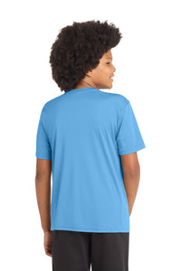 Sport-Tek Youth PosiCharge Competitor Tee - Carolina Blue Back