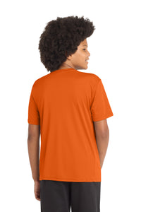Sport-Tek Youth PosiCharge Competitor Tee - Deep Orange Back