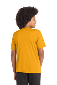 Sport-Tek Youth PosiCharge Competitor Tee - Gold Back