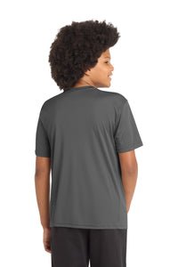 Sport-Tek Youth PosiCharge Competitor Tee - Iron Grey Back