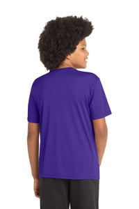 Sport-Tek Youth PosiCharge Competitor Tee - Purple Back