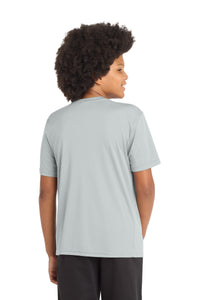 Sport-Tek Youth PosiCharge Competitor Tee - Silver Back