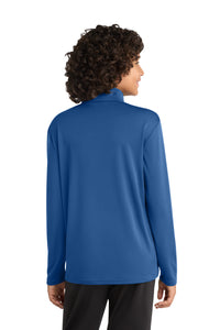 Sport-Tek  Youth PosiCharge  Competitor  1/4-Zip Pullover - Royal Back