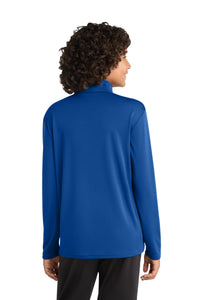 Sport-Tek  Youth PosiCharge  Competitor  1/4-Zip Pullover - True Royal Back