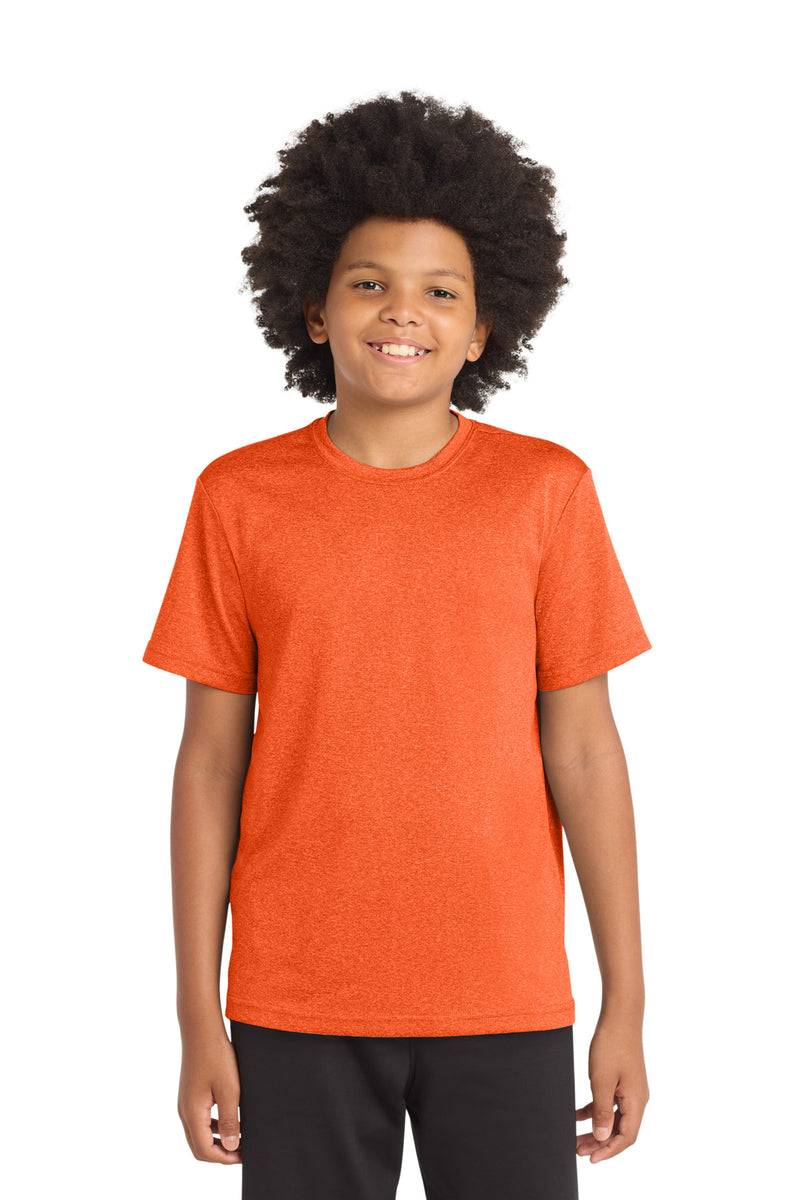 Sport-Tek Youth Heather Contender Tee