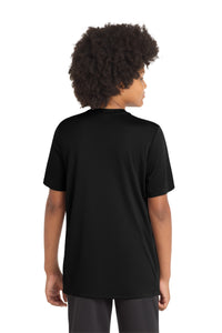 Sport-Tek  Youth Posi-UV Pro Tee - Black Back
