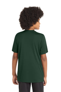Sport-Tek  Youth Posi-UV Pro Tee - Forest Green Back