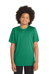 Sport-Tek  Youth Posi-UV Pro Tee - Kelly Green