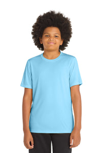 Sport-Tek  Youth Posi-UV Pro Tee - Light Blue