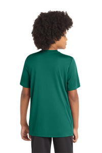 Sport-Tek  Youth Posi-UV Pro Tee - Marine Green Back