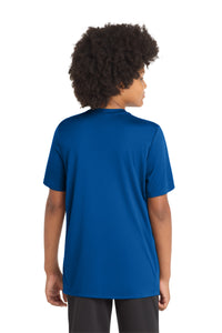 Sport-Tek  Youth Posi-UV Pro Tee - True Royal Back