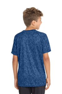 Sport-Tek  Youth Digi Camo Tee - Royal Back