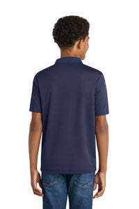 Sport-Tek Youth PosiCharge RacerMesh Polo - True Navy Back
