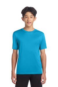 Sport-Tek Youth PosiCharge Re-Compete Tee YST720 - Atomic Blue