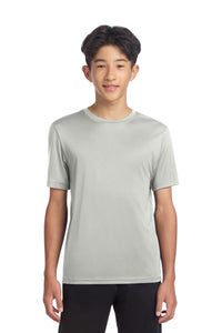 Sport-Tek Youth PosiCharge Re-Compete Tee YST720 - Silver
