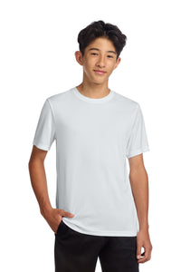 Sport-Tek Youth PosiCharge Re-Compete Tee YST720 - White