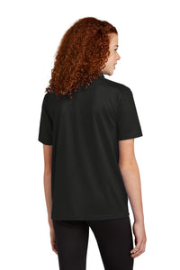 Sport-Tek Youth UV Micropique Polo YST740 - Black Back