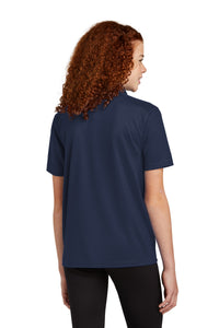 Sport-Tek Youth UV Micropique Polo YST740 - True Navy Back