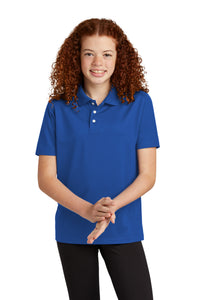 Sport-Tek Youth UV Micropique Polo YST740 - True Royal