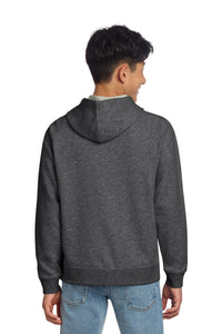 Sport-Tek Youth Drive Fleece Pullover Hoodie YSTF200 - Graphite Heather Back