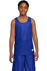 DISCONTINUED Sport-Tek Youth PosiCharge Mesh Reversible Tank - True Royal